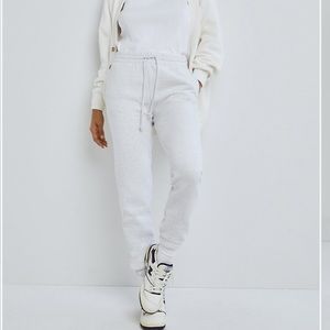 Aritzia cozy fleece perfect sweatpants